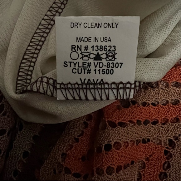 FUN & FUNKY SUNSET 70s DRESS - Picture 7 of 7